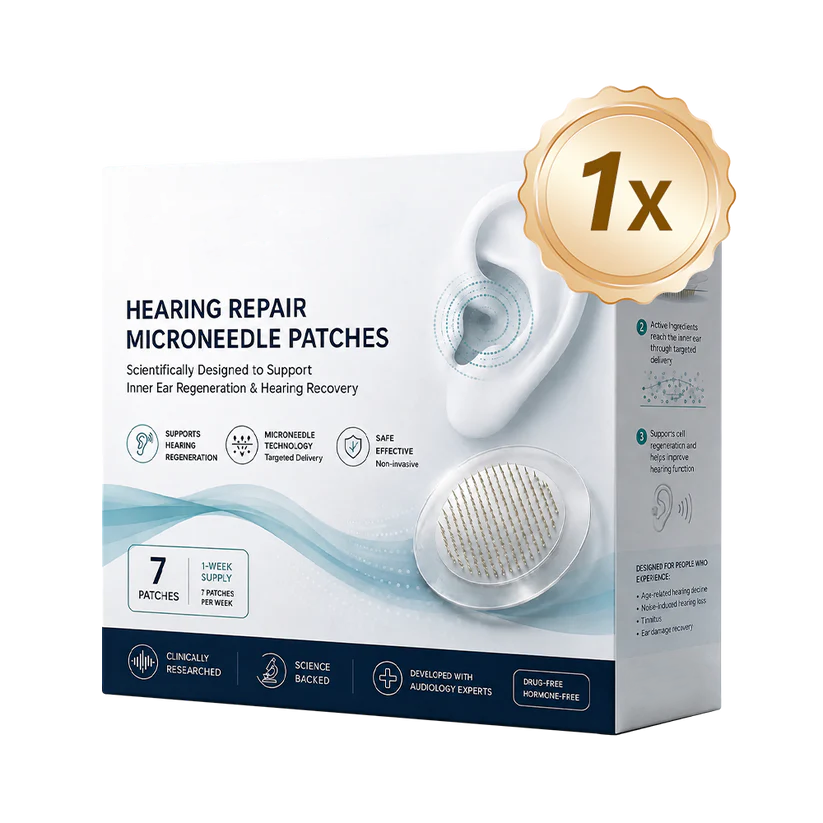HEARING SUPPORT MICRONEEDLE PATCHES