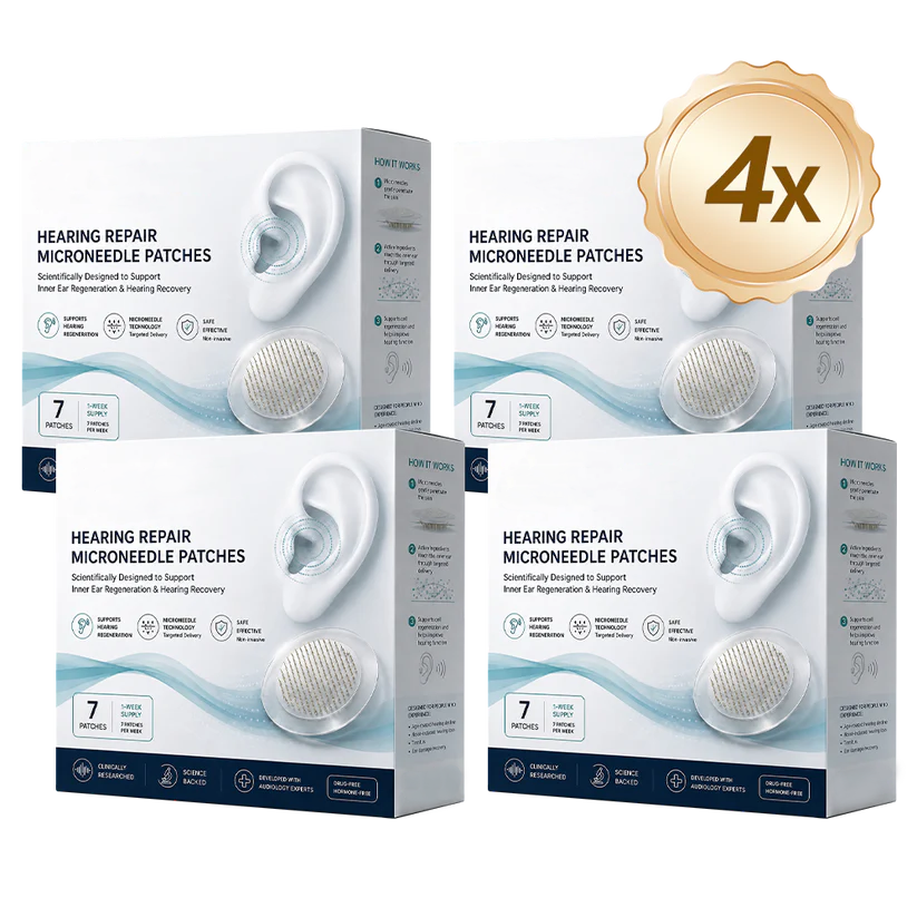 HEARING SUPPORT MICRONEEDLE PATCHES