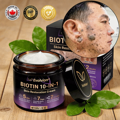 🍁Evolvion® Biotin 10-in-1 Skin Restoration Cream - Last Day Promotion: 50% OFF
