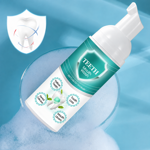 🔥 LAST DAY SALE 70% OFF 🔥 NEW TEETH Mouthwash - Solve all Oral Problems