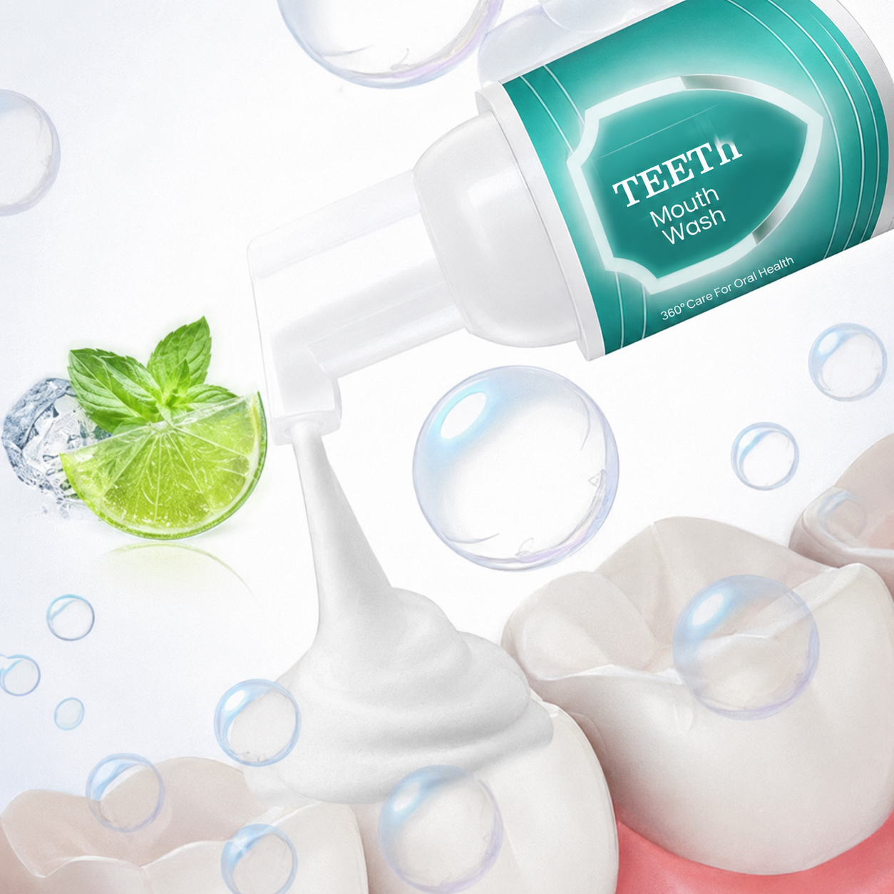 🔥 LAST DAY SALE 70% OFF 🔥 NEW TEETH Mouthwash - Solve all Oral Problems