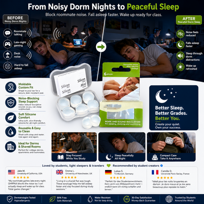 Everyday Hearing Protection Earplugs