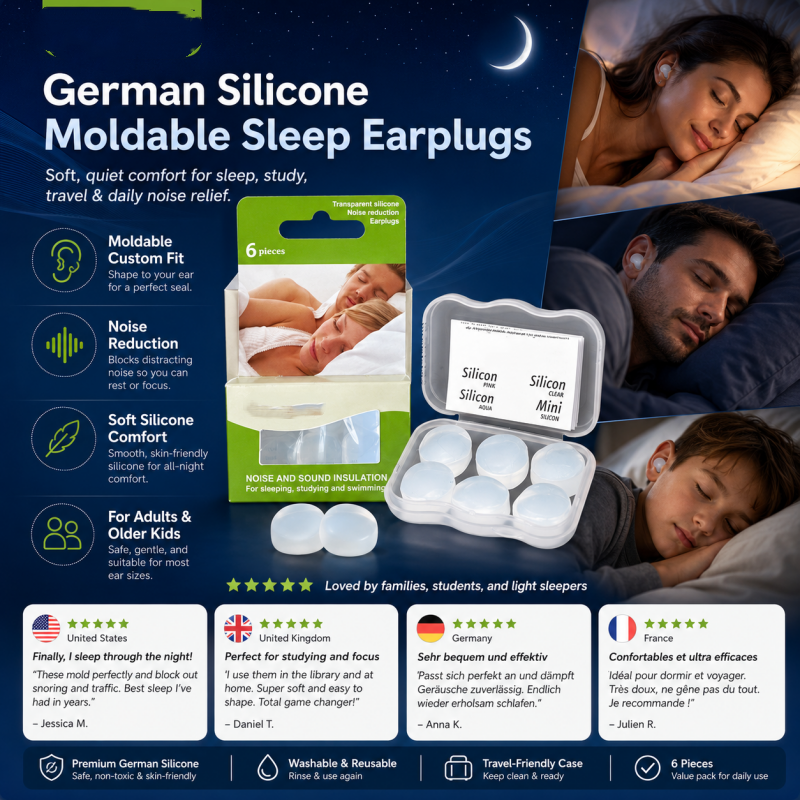 Everyday Hearing Protection Earplugs