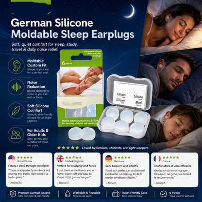 Everyday Hearing Protection Earplugs